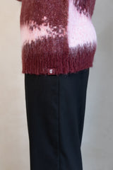 Long Mohair Sweater - Pink