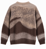 Mohair Cardigan - Brown/Beige (back in stock)
