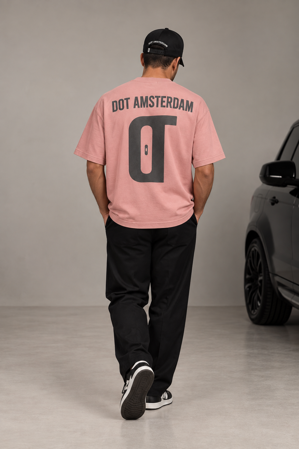 DOT T-shirt Terry Pink (350 GSM)