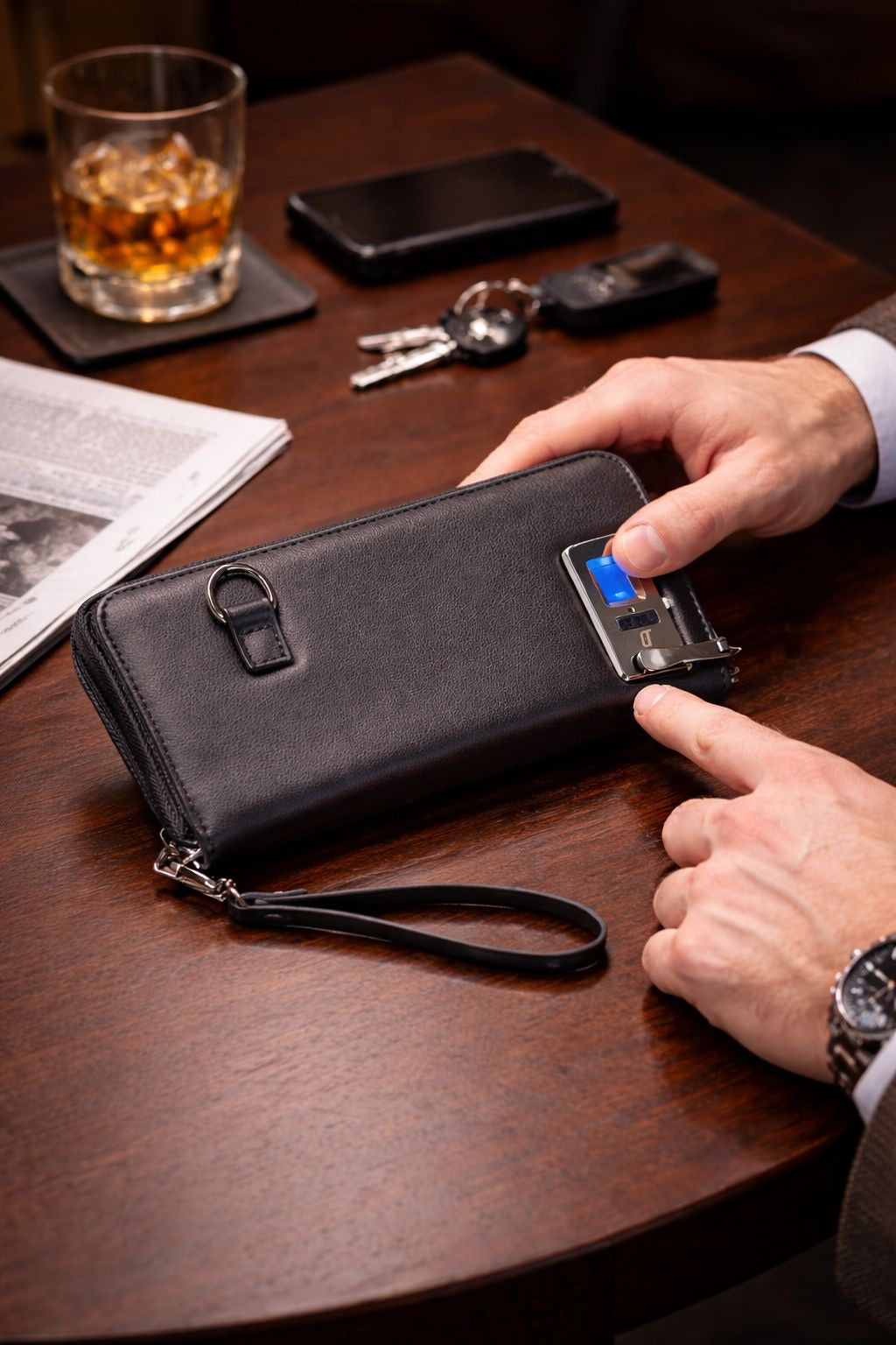 DOT Fingerabdruck-Handtasche
