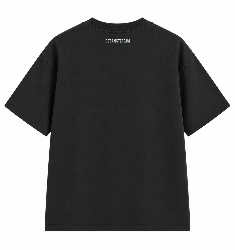 DOT T-shirt - Black (360 GSM)