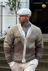 Mohair Cardigan - Brown/Beige (Few left)