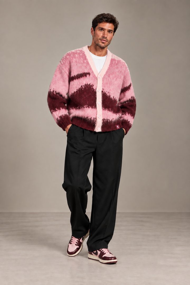 Mohair Cardigan - Pink (back in stock, size XL Sold Out!)