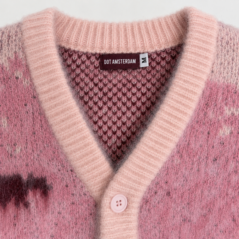 Mohair Cardigan - Pink (back in stock, size XL Sold Out!)
