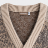 Mohair Cardigan - Brown/Beige (back in stock)