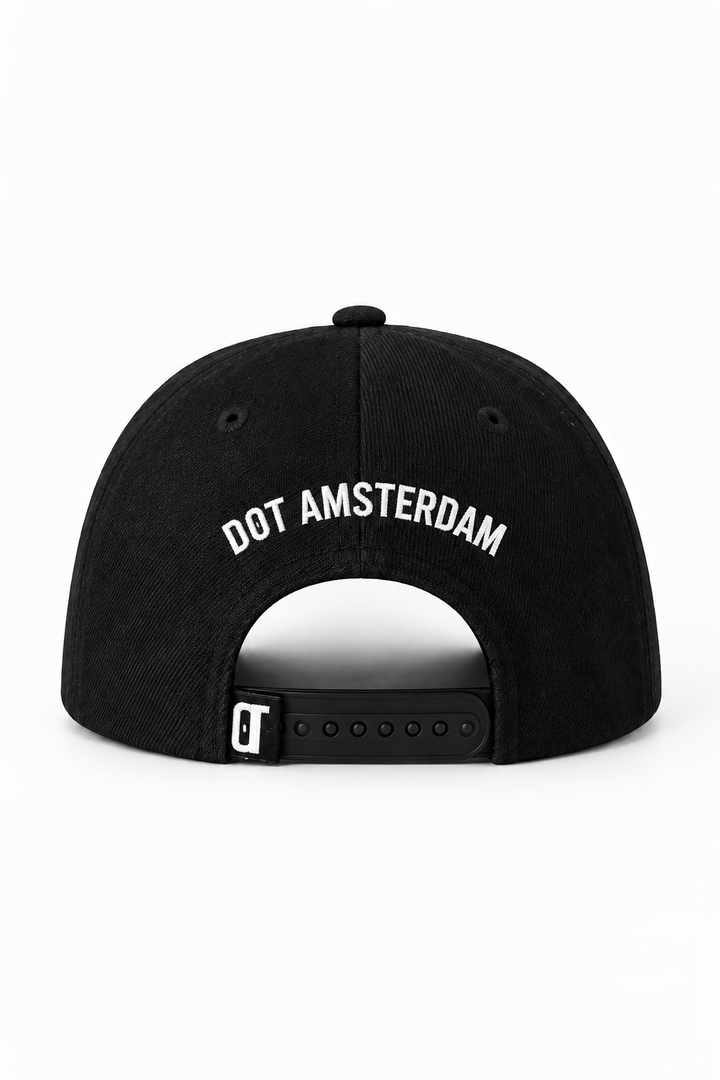 DOT AMSTERDAM Baseball Cap - Black