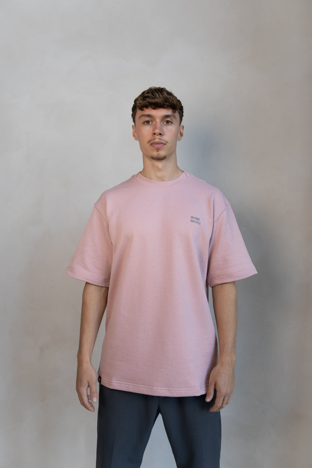 T-shirt Terry Pink