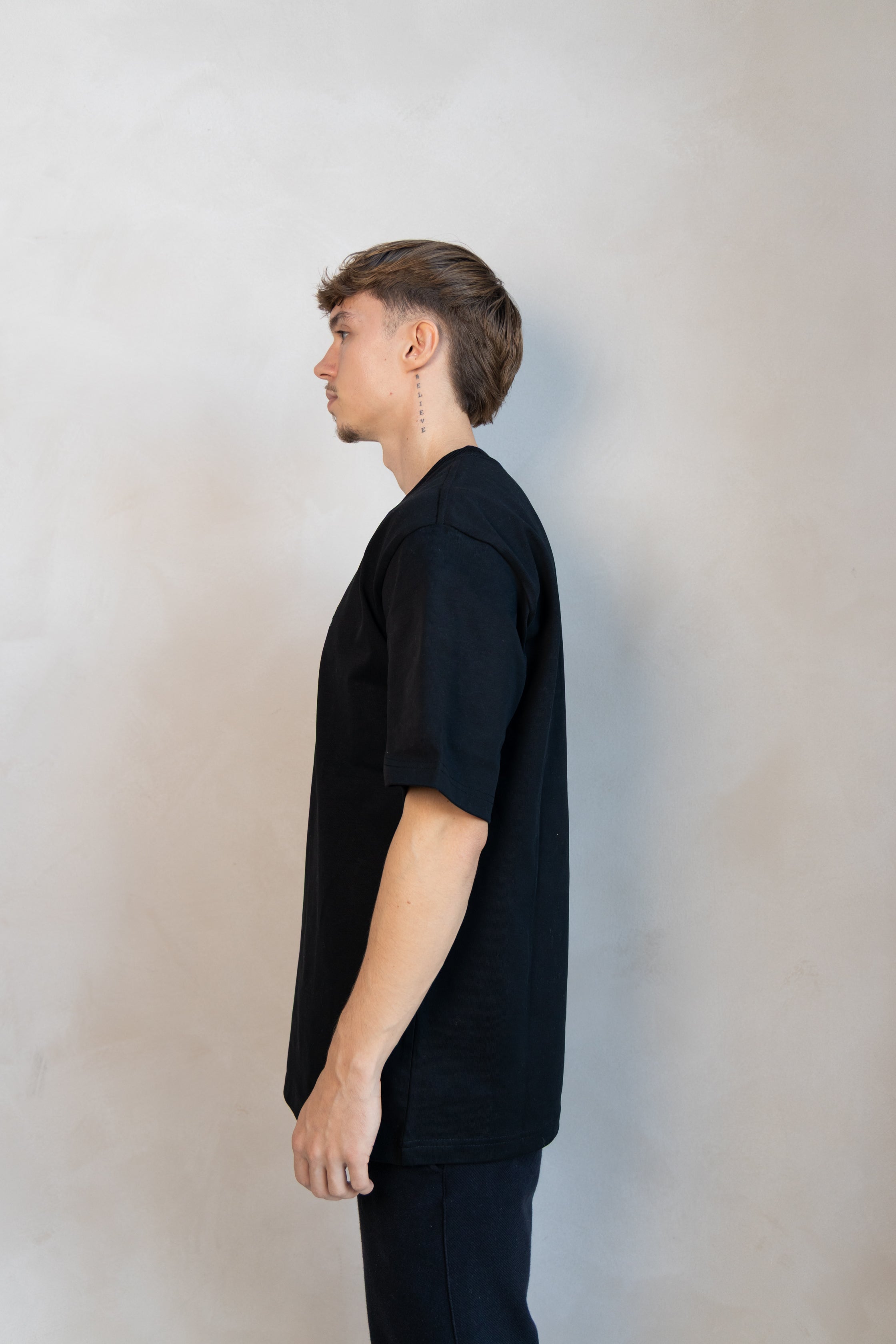 DOT T-shirt - Black (360 GSM) – DOT AMSTERDAM