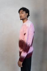 Long Mohair Sweater - Pink